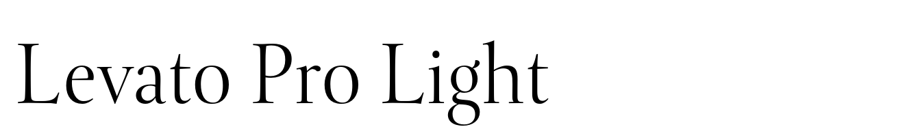 Levato Pro Light